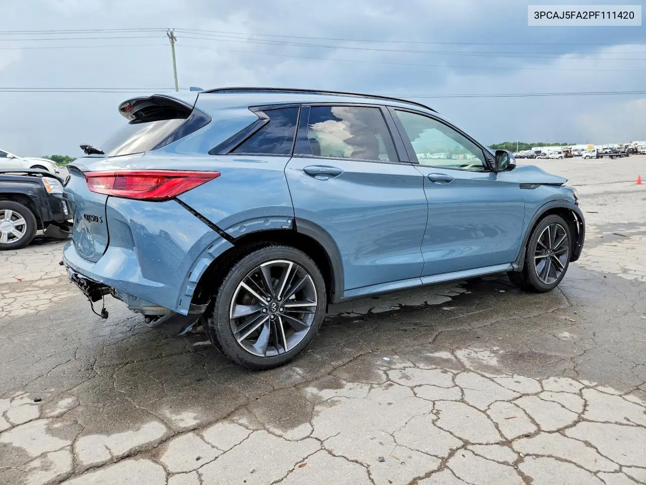 2023 Infiniti Qx50 Sport VIN: 3PCAJ5FA2PF111420 Lot: 60188656