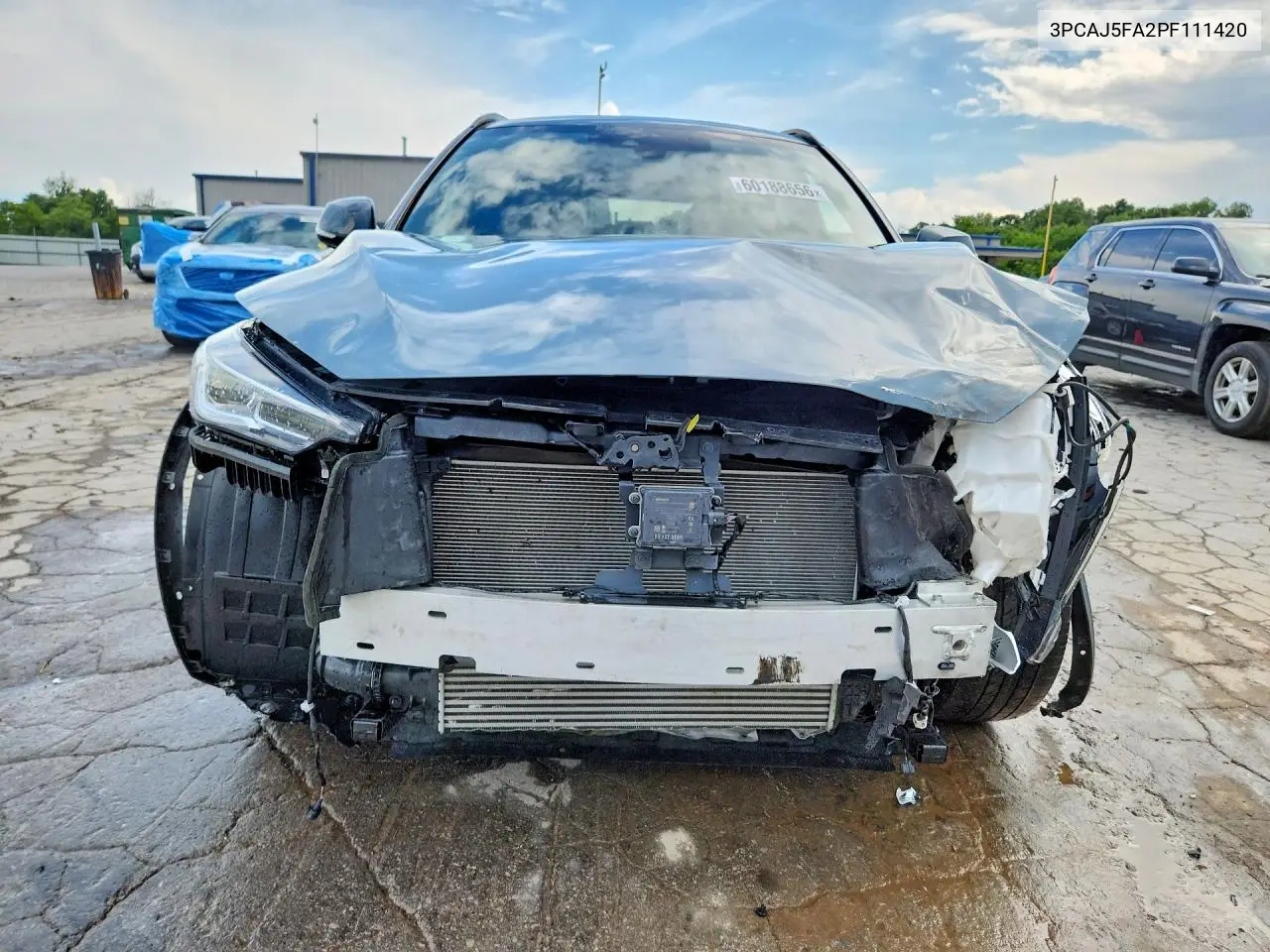 2023 Infiniti Qx50 Sport VIN: 3PCAJ5FA2PF111420 Lot: 60188656