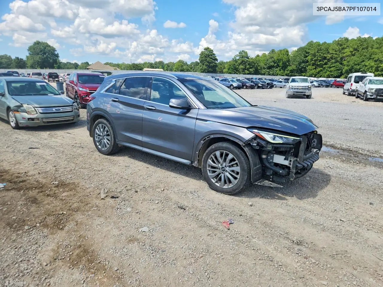 2023 Infiniti Qx50 Luxe VIN: 3PCAJ5BA7PF107014 Lot: 60620886