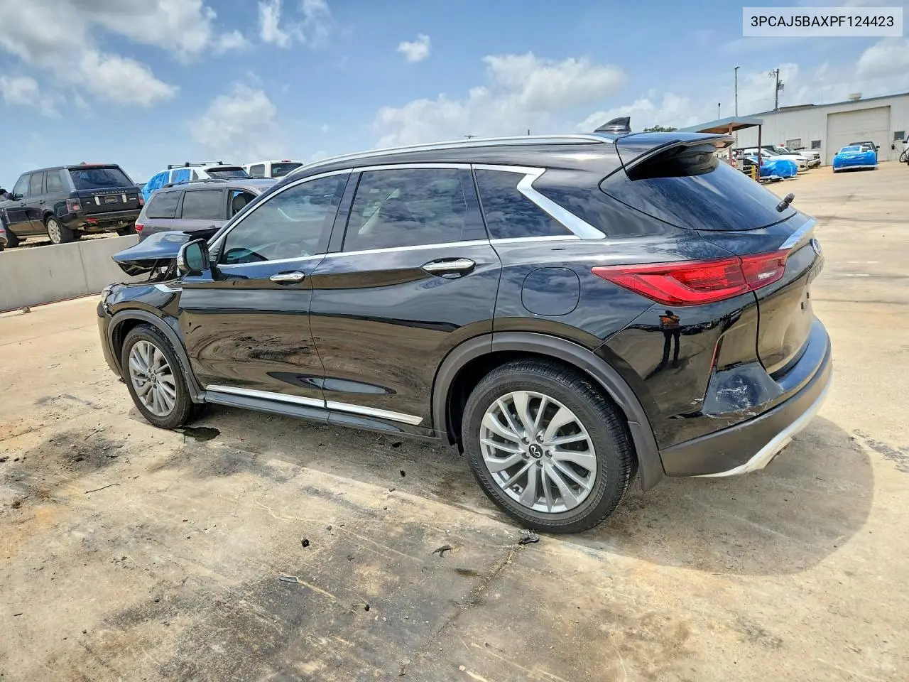 2023 Infiniti Qx50 Luxe VIN: 3PCAJ5BAXPF124423 Lot: 61703576