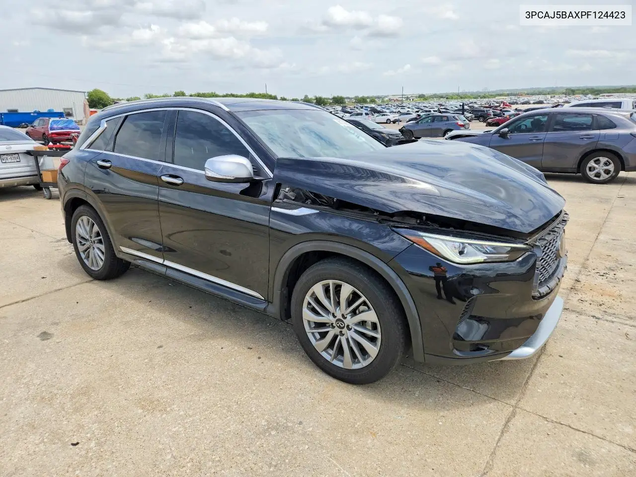 2023 Infiniti Qx50 Luxe VIN: 3PCAJ5BAXPF124423 Lot: 61703576