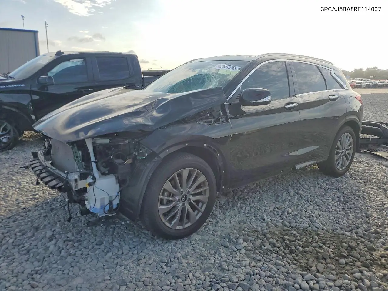2024 Infiniti Qx50 Luxe VIN: 3PCAJ5BA8RF114007 Lot: 58087356