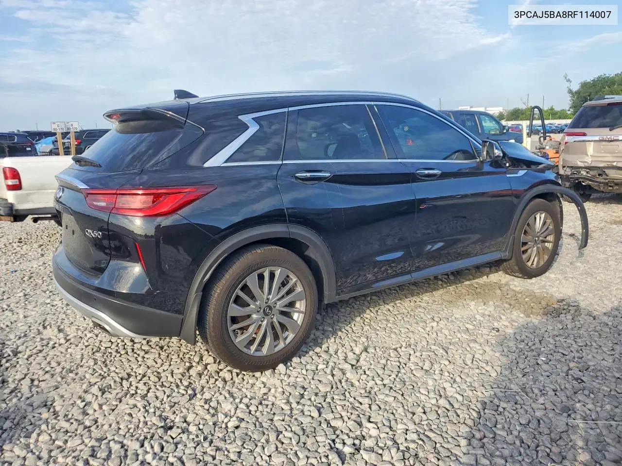 2024 Infiniti Qx50 Luxe VIN: 3PCAJ5BA8RF114007 Lot: 58087356