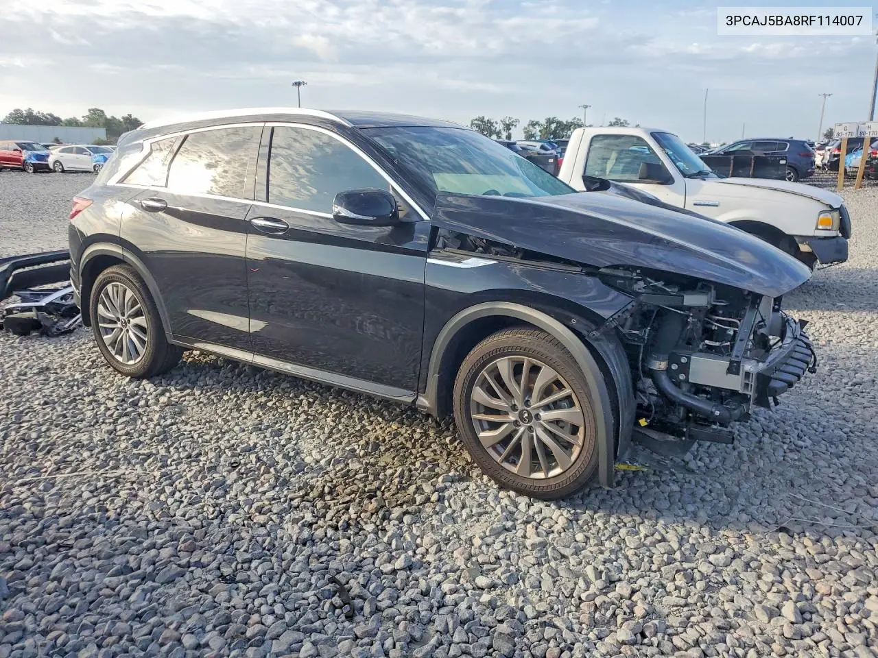 2024 Infiniti Qx50 Luxe VIN: 3PCAJ5BA8RF114007 Lot: 58087356