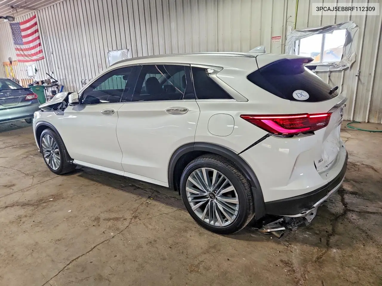 2024 Infiniti Qx50 Sensory VIN: 3PCAJ5EB8RF112309 Lot: 58910036