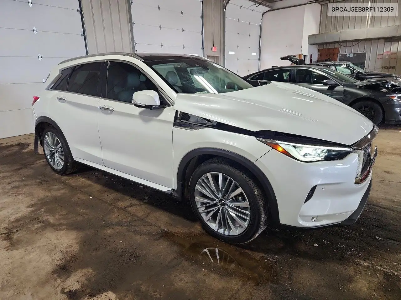 2024 Infiniti Qx50 Sensory VIN: 3PCAJ5EB8RF112309 Lot: 58910036