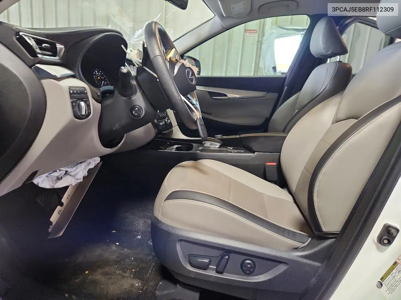 2024 Infiniti Qx50 Sensory VIN: 3PCAJ5EB8RF112309 Lot: 58910036