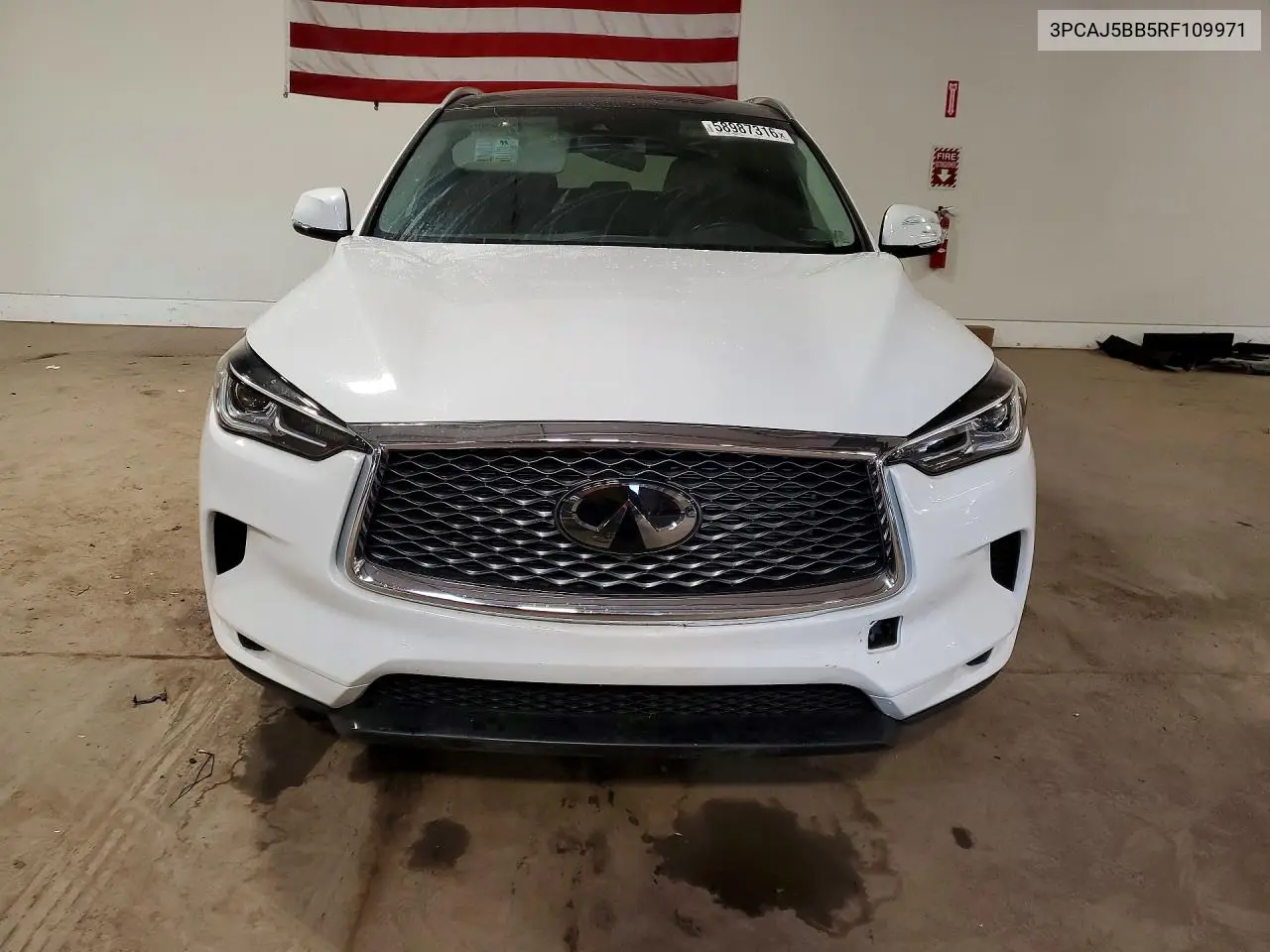 2024 Infiniti Qx50 Luxe VIN: 3PCAJ5BB5RF109971 Lot: 58987316
