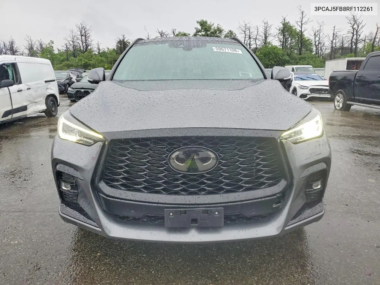 2024 Infiniti Qx50 Sport VIN: 3PCAJ5FB8RF112261 Lot: 59671106