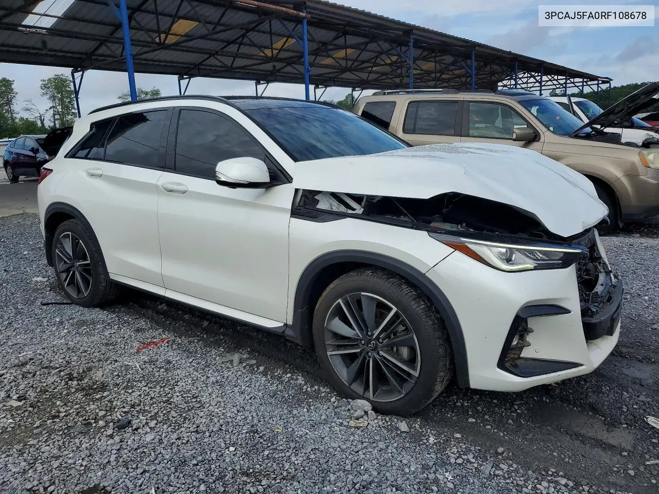 2024 Infiniti Qx50 Sport VIN: 3PCAJ5FA0RF108678 Lot: 60926356