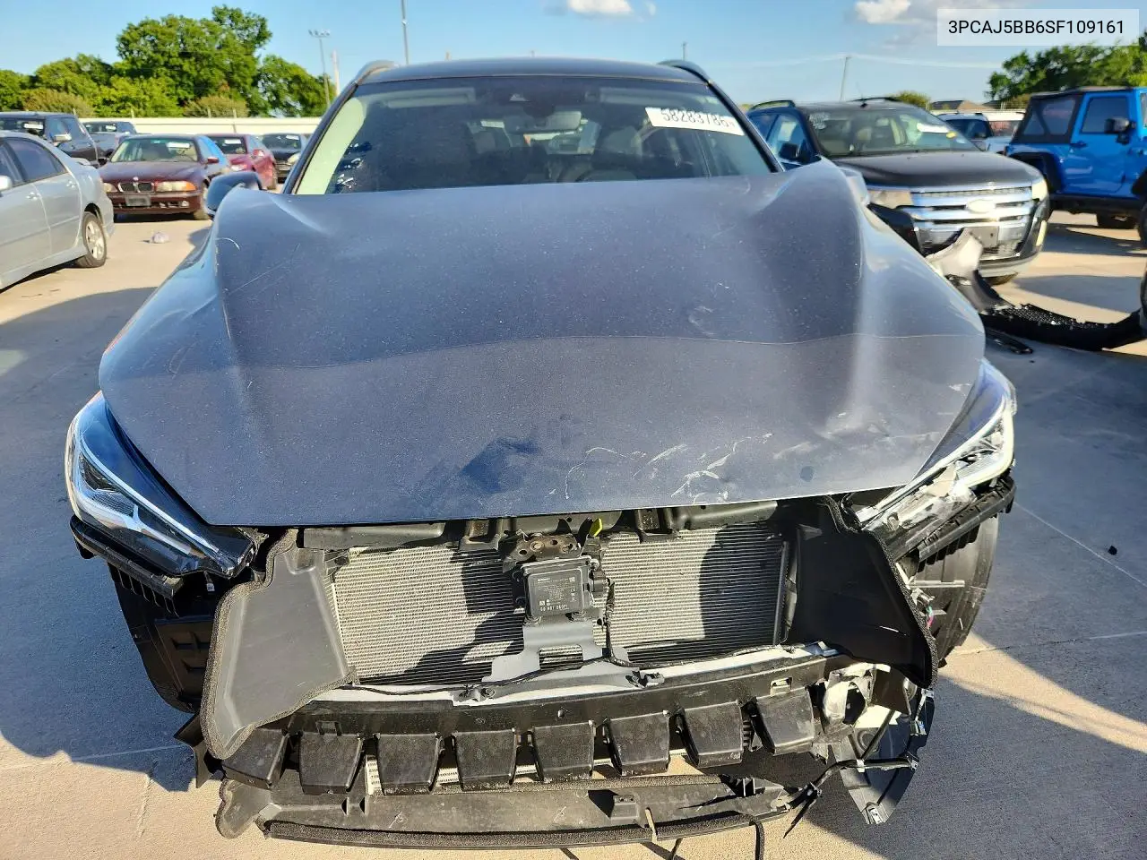 2025 Infiniti Qx50 Luxe VIN: 3PCAJ5BB6SF109161 Lot: 58283786