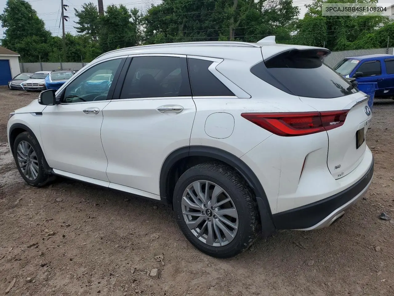 2025 Infiniti Qx50 Luxe VIN: 3PCAJ5BB4SF108204 Lot: 58375896