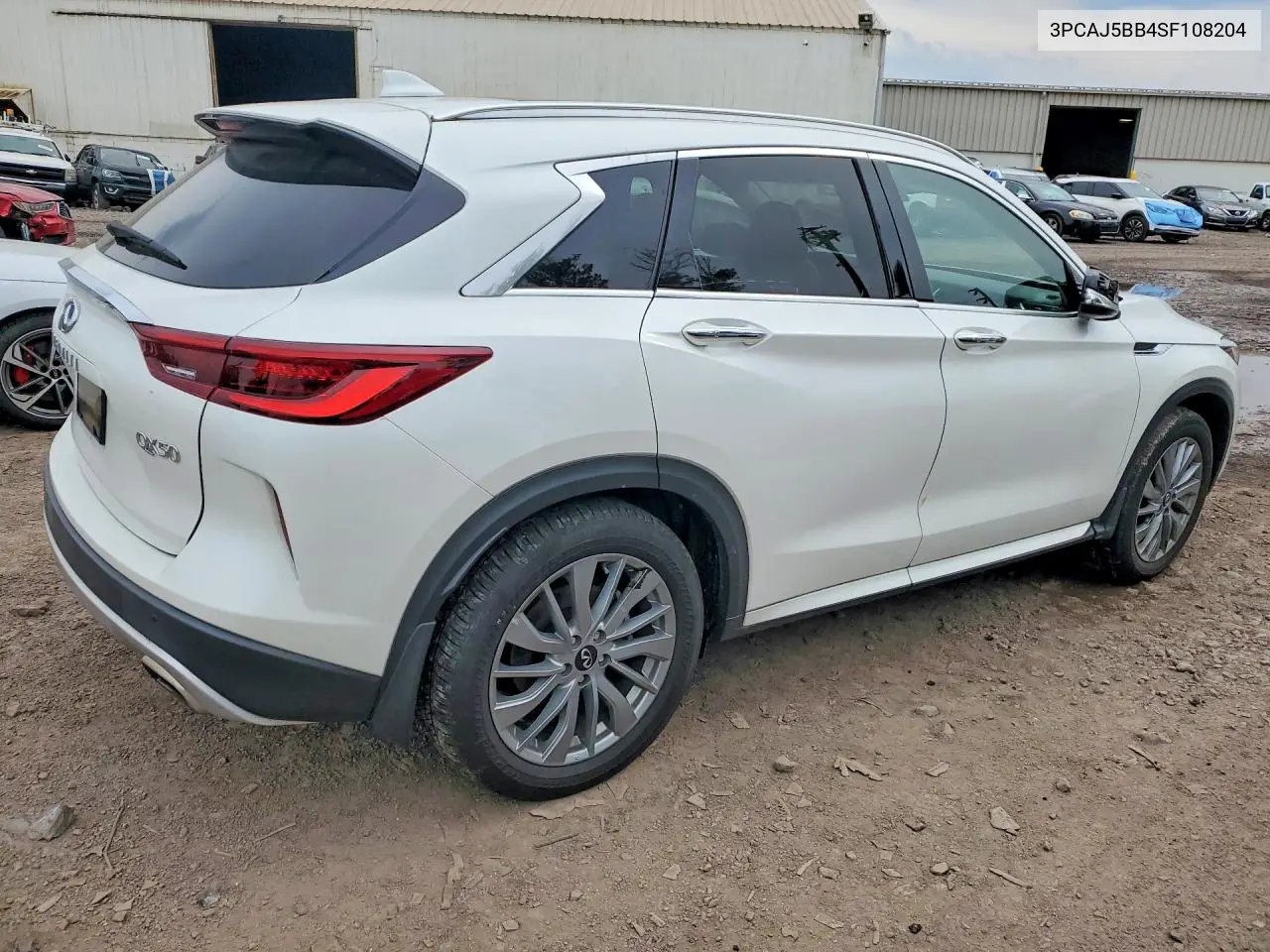 2025 Infiniti Qx50 Luxe VIN: 3PCAJ5BB4SF108204 Lot: 58375896