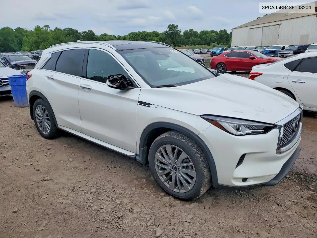 2025 Infiniti Qx50 Luxe VIN: 3PCAJ5BB4SF108204 Lot: 58375896