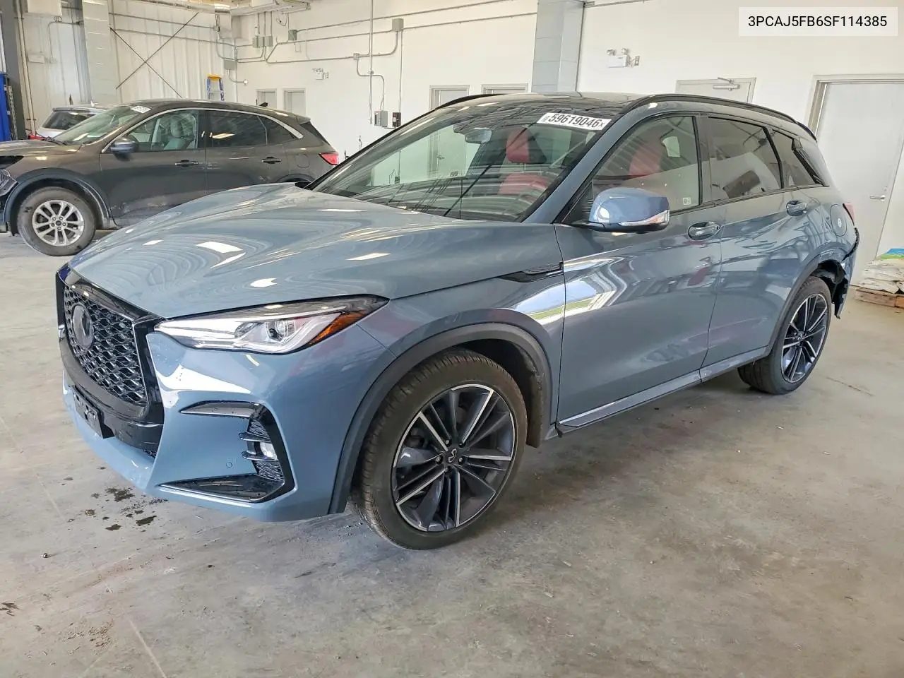 2025 Infiniti Qx50 Sport VIN: 3PCAJ5FB6SF114385 Lot: 59619046