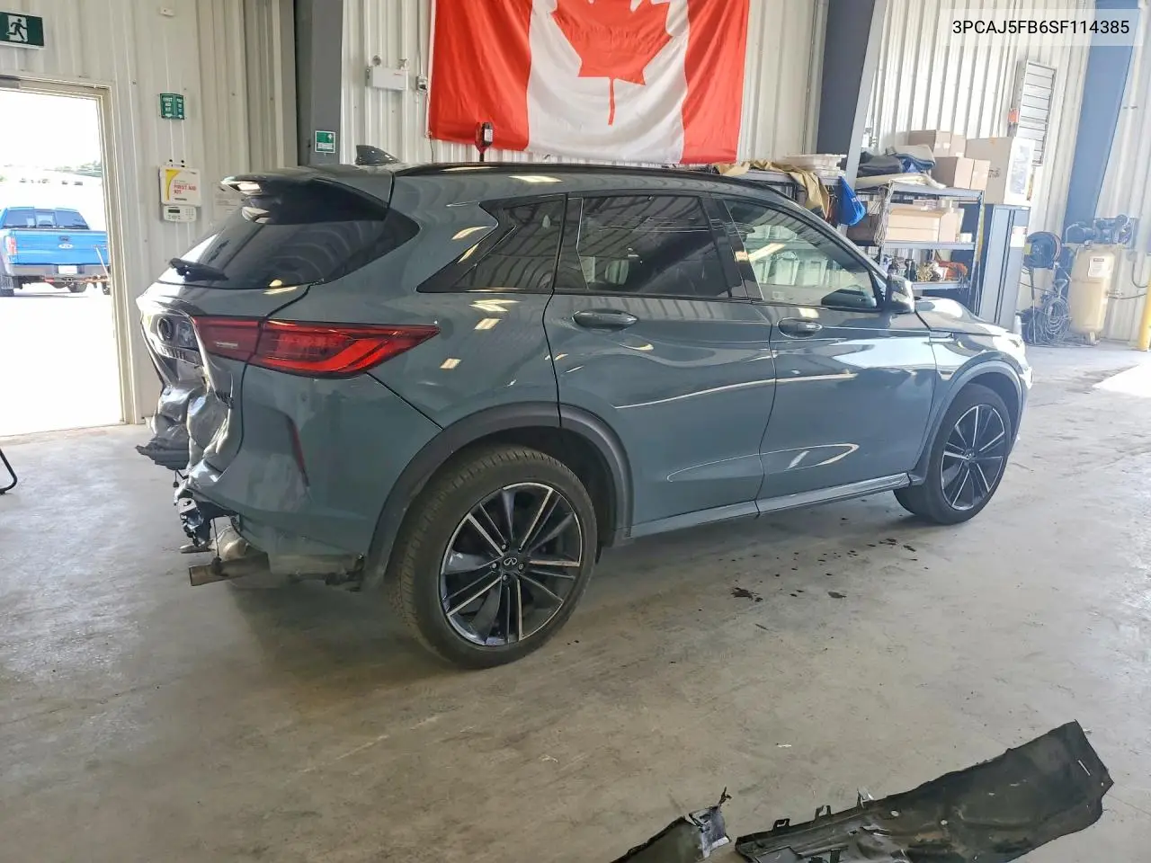 2025 Infiniti Qx50 Sport VIN: 3PCAJ5FB6SF114385 Lot: 59619046