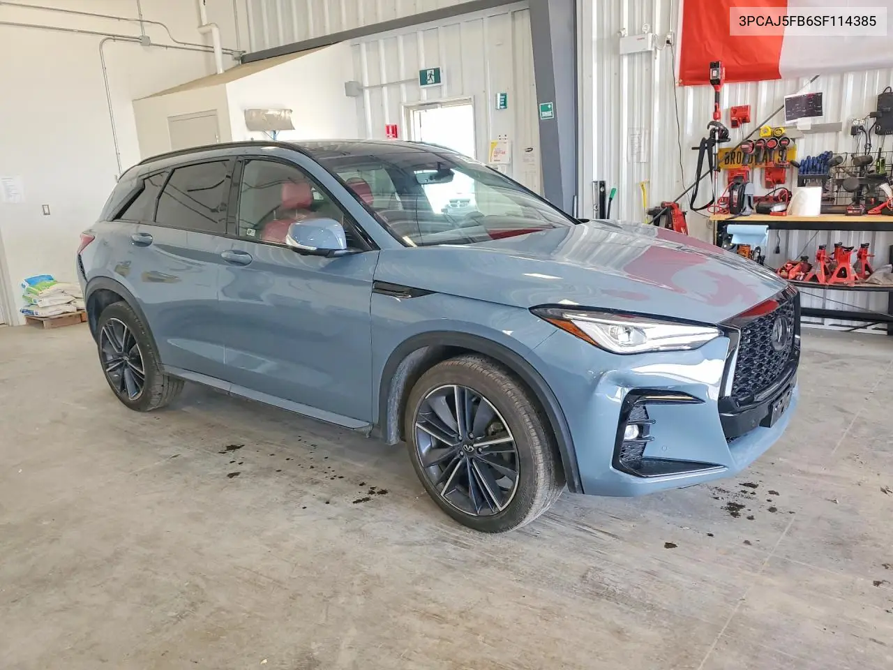 2025 Infiniti Qx50 Sport VIN: 3PCAJ5FB6SF114385 Lot: 59619046