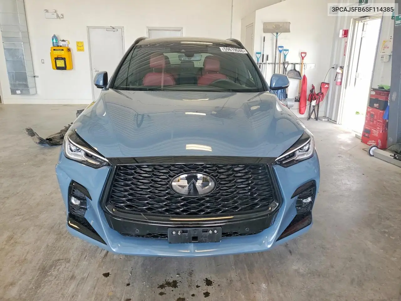 2025 Infiniti Qx50 Sport VIN: 3PCAJ5FB6SF114385 Lot: 59619046