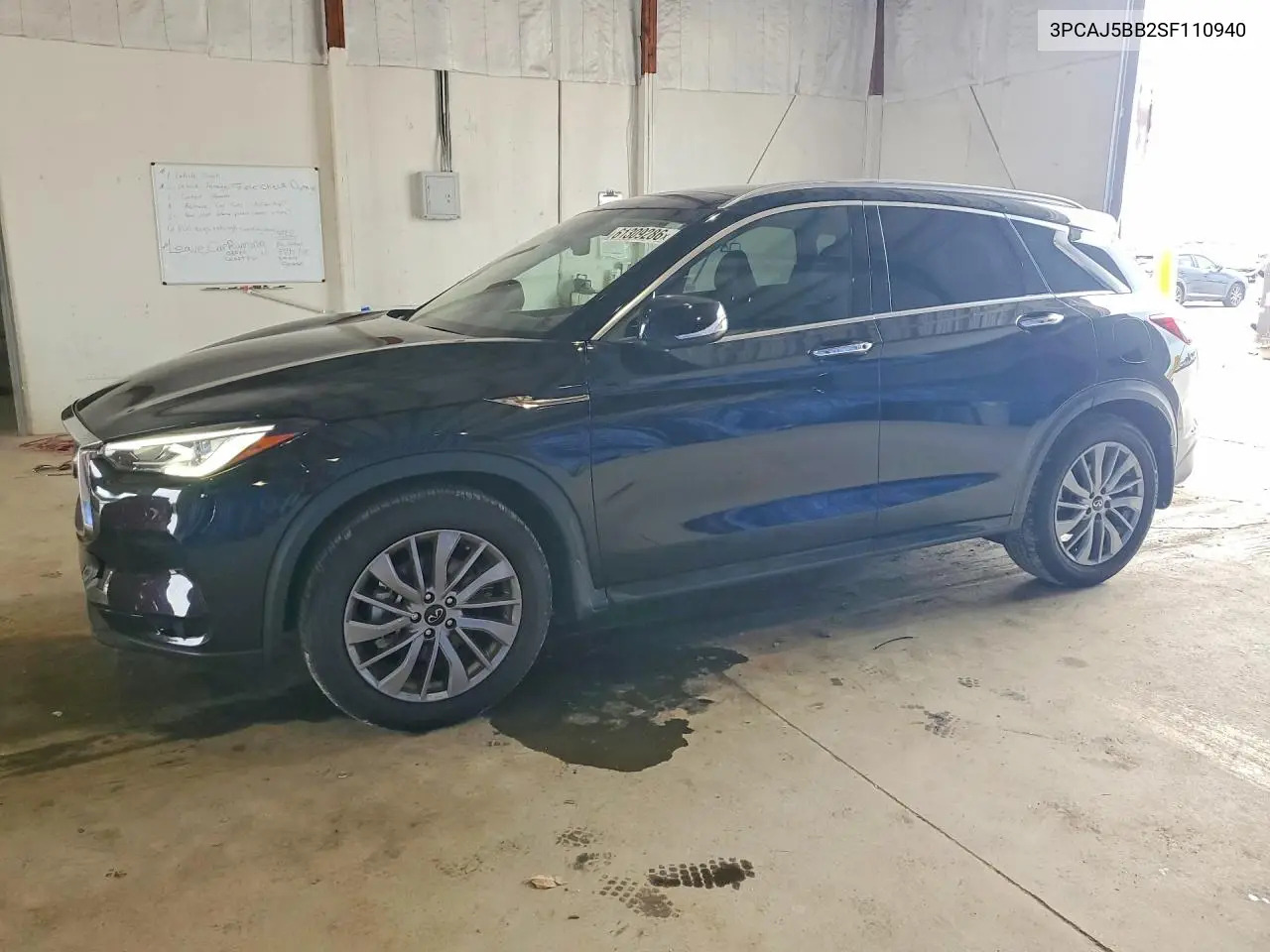 2025 Infiniti Qx50 Luxe VIN: 3PCAJ5BB2SF110940 Lot: 61309286