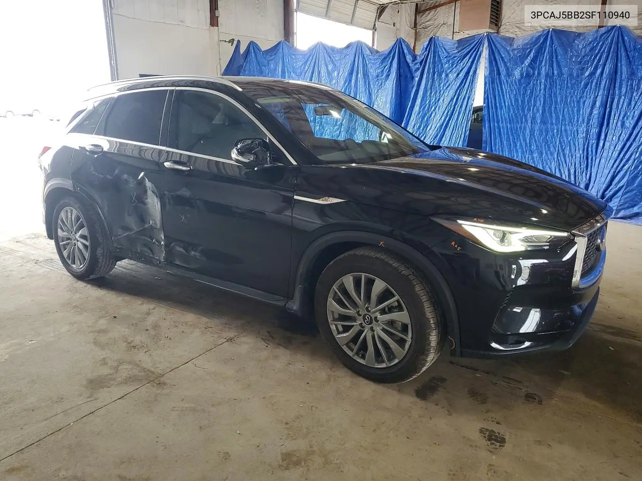 2025 Infiniti Qx50 Luxe VIN: 3PCAJ5BB2SF110940 Lot: 61309286