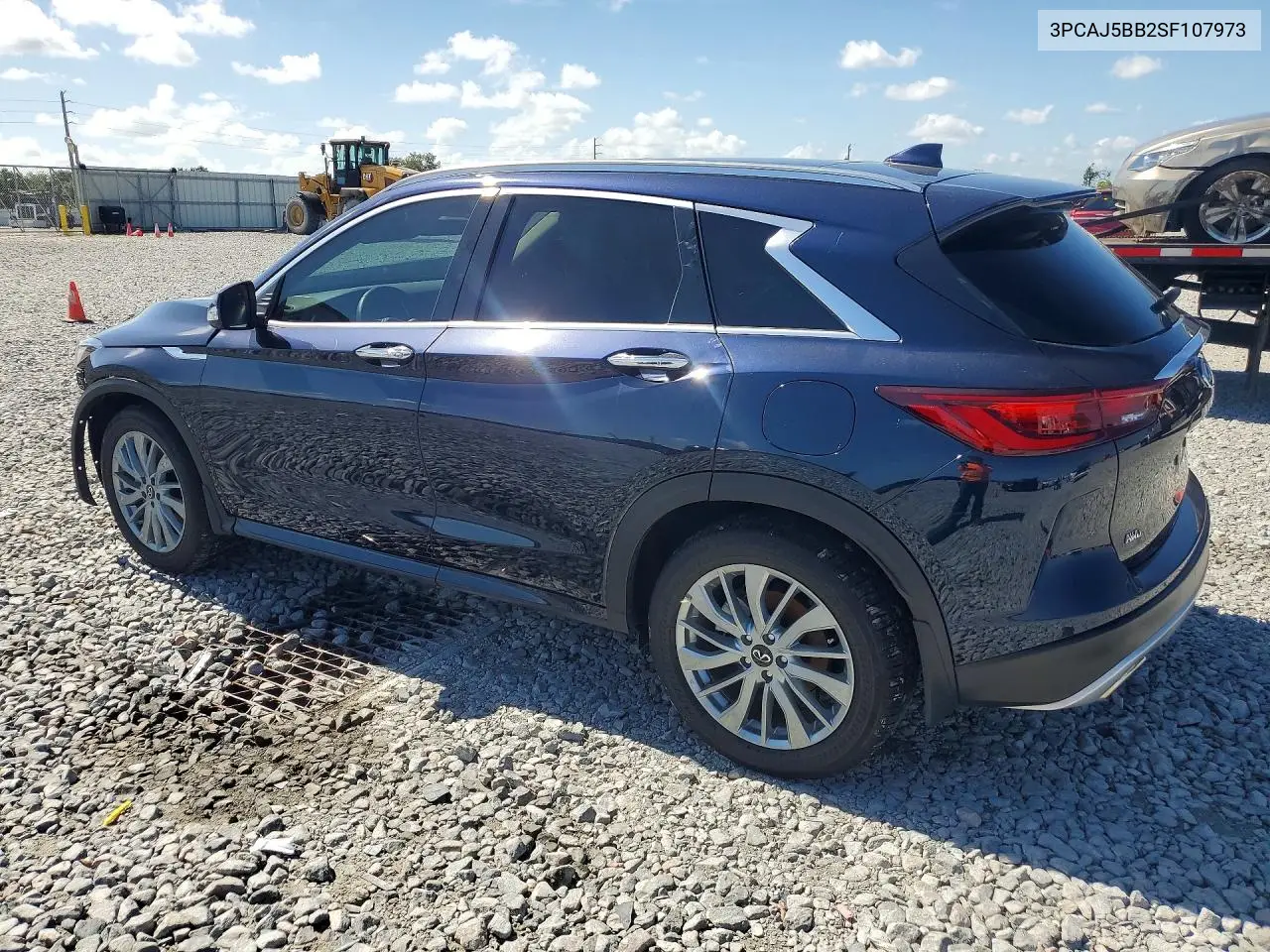2025 Infiniti Qx50 Luxe VIN: 3PCAJ5BB2SF107973 Lot: 62033596