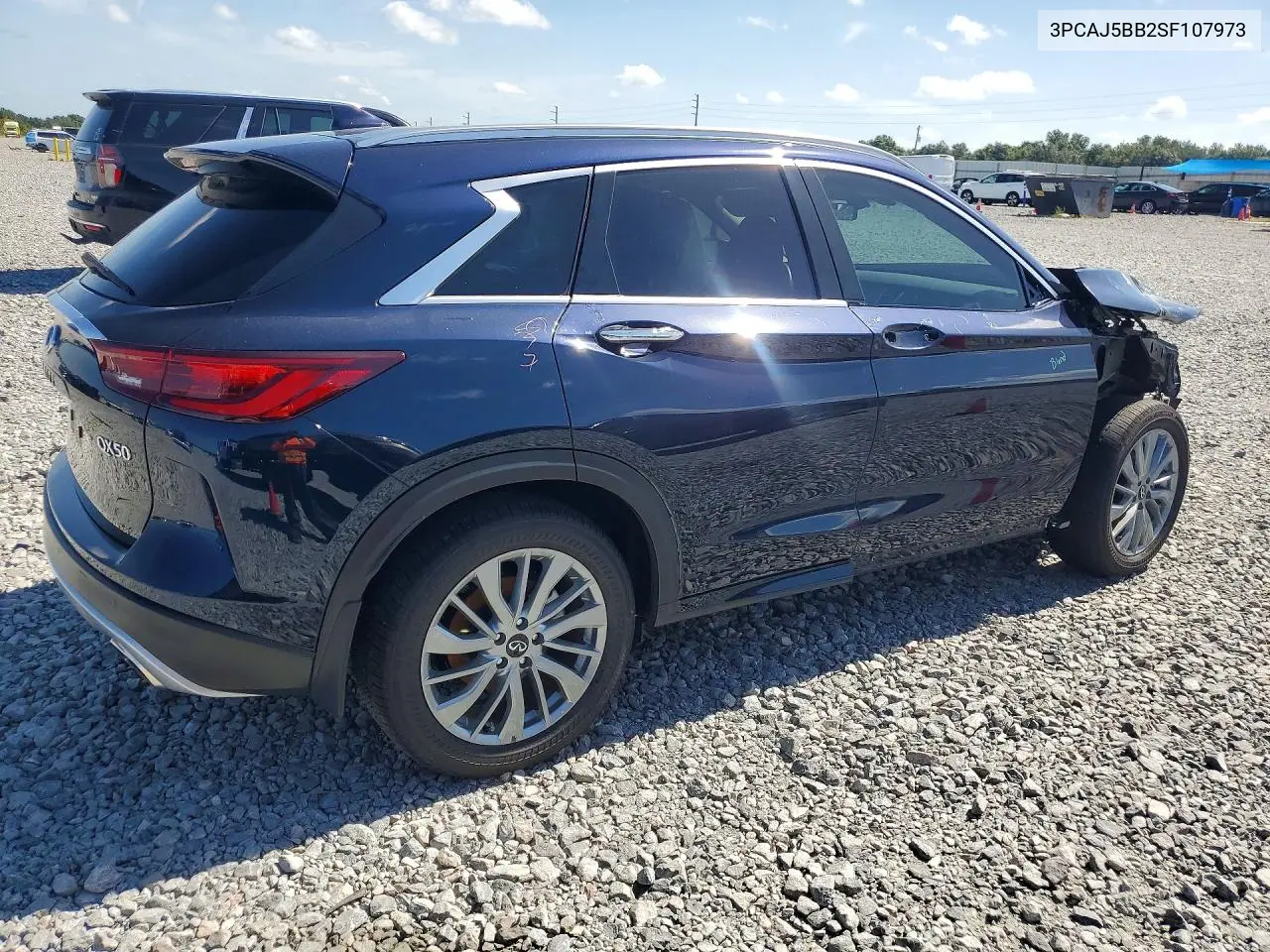 2025 Infiniti Qx50 Luxe VIN: 3PCAJ5BB2SF107973 Lot: 62033596