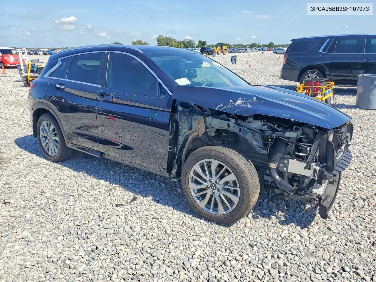 2025 Infiniti Qx50 Luxe VIN: 3PCAJ5BB2SF107973 Lot: 62033596