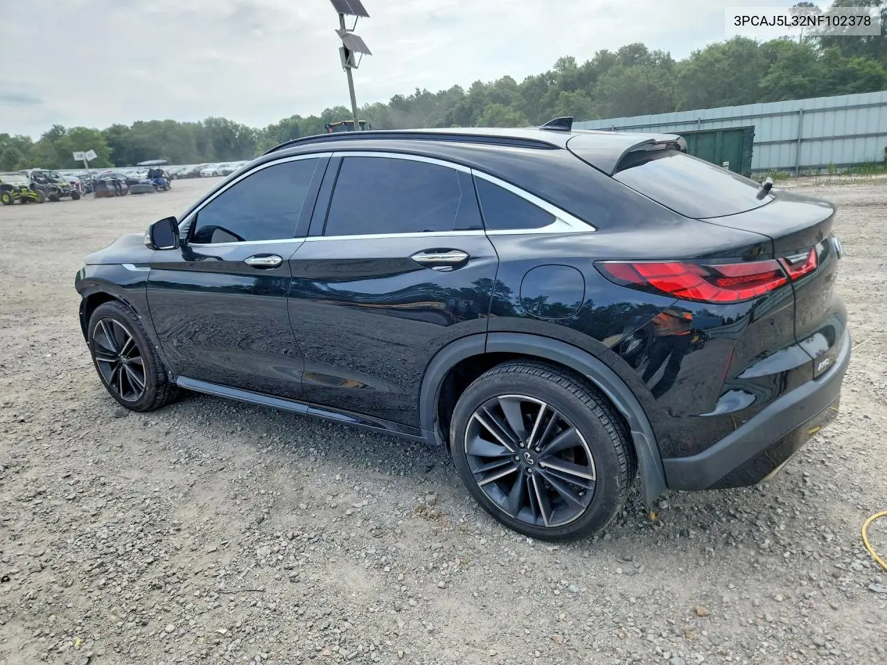 2022 Infiniti Qx55 Sensory VIN: 3PCAJ5L32NF102378 Lot: 54708146