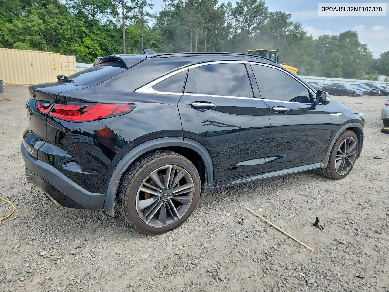 2022 Infiniti Qx55 Sensory VIN: 3PCAJ5L32NF102378 Lot: 54708146