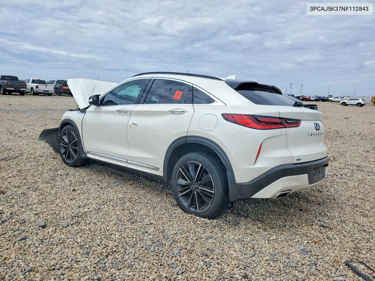 2022 Infiniti Qx55 Essential VIN: 3PCAJ5K37NF112843 Lot: 56168046