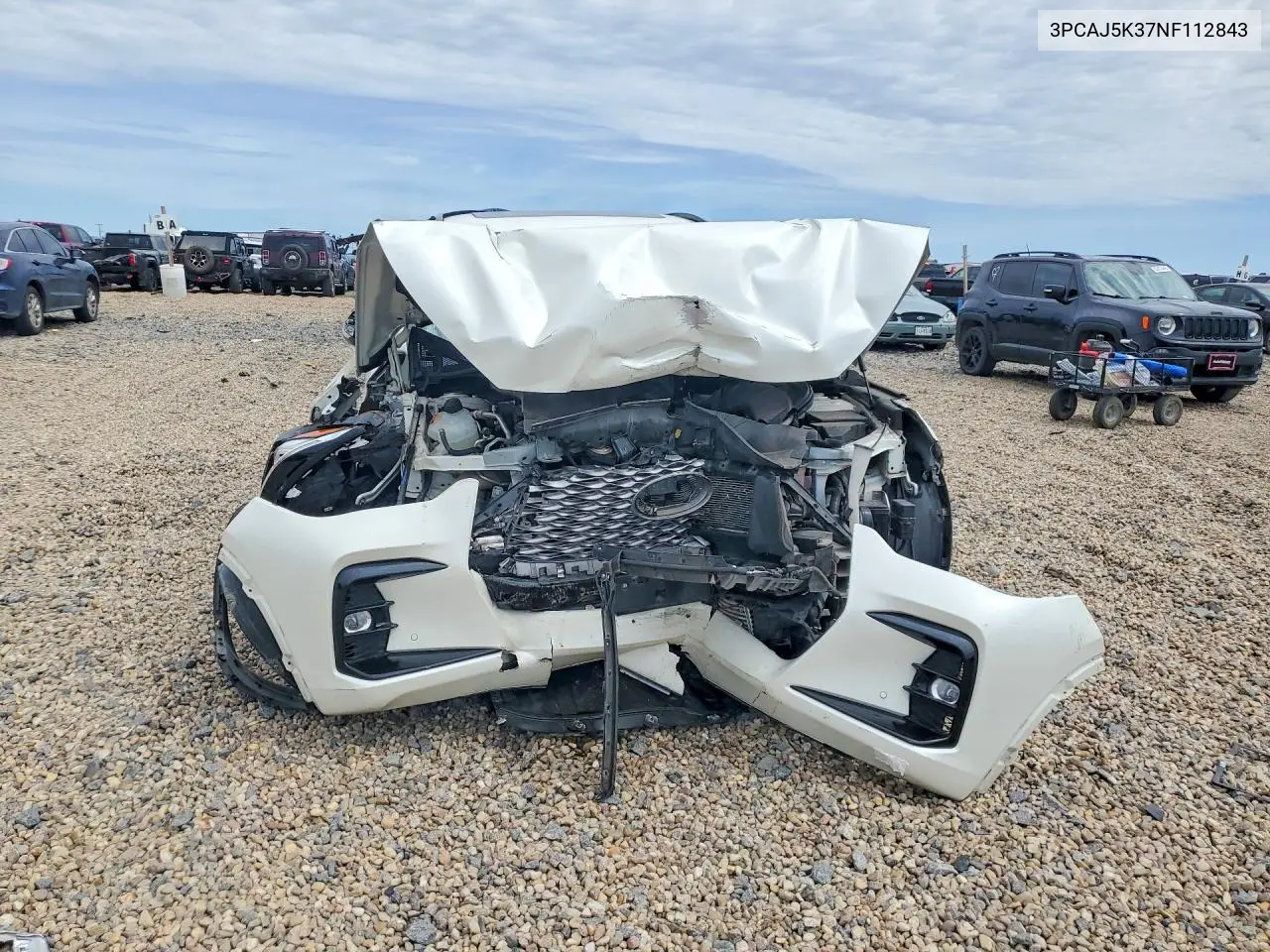 2022 Infiniti Qx55 Essential VIN: 3PCAJ5K37NF112843 Lot: 56168046