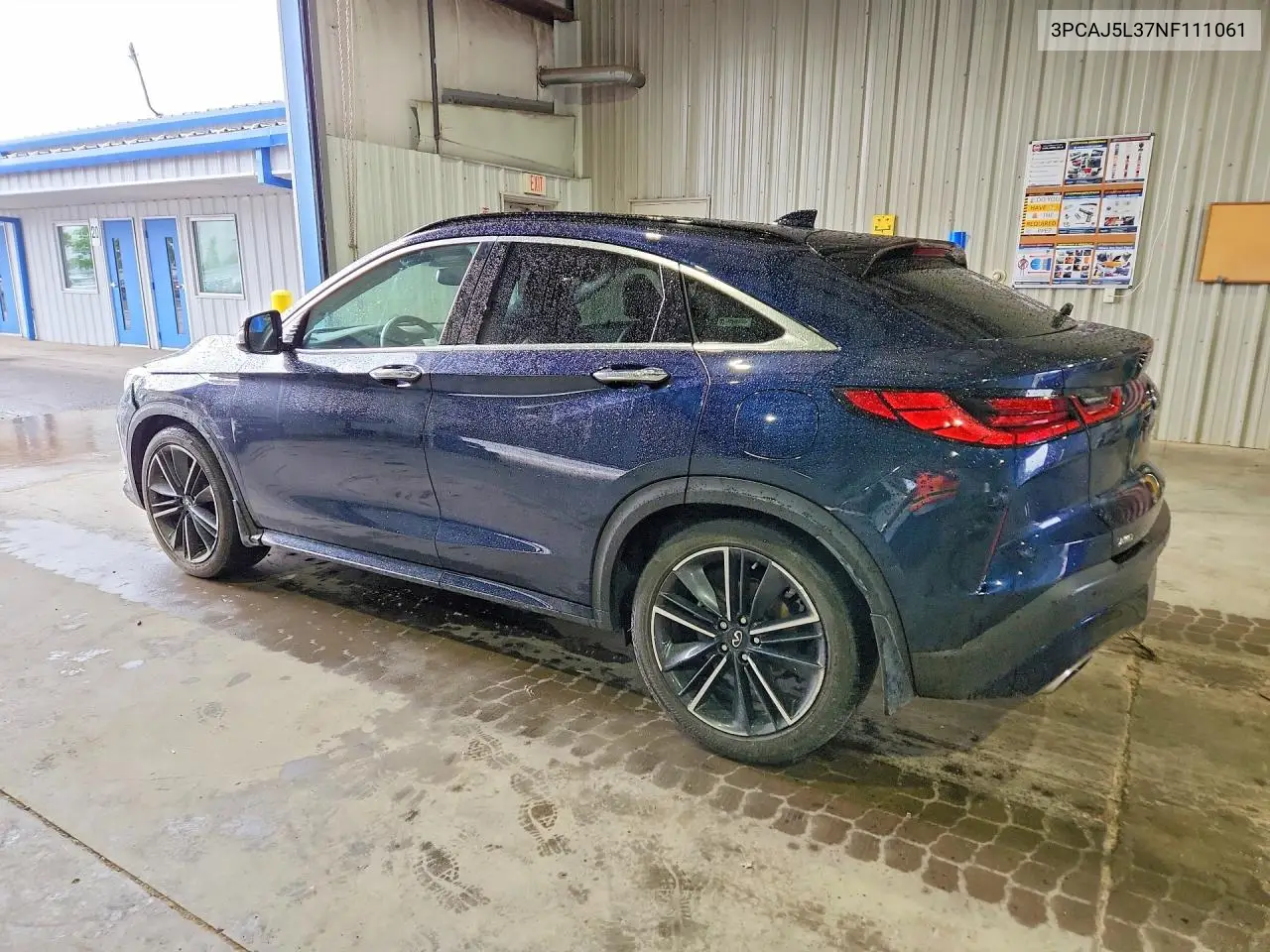 2022 Infiniti Qx55 Sensory VIN: 3PCAJ5L37NF111061 Lot: 56722406