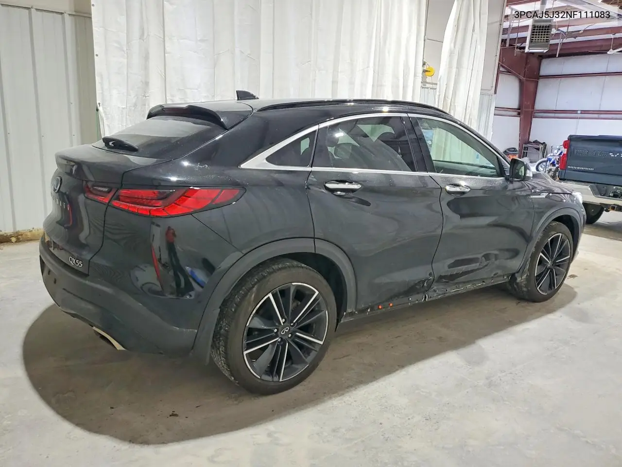 2022 Infiniti Qx55 Luxe VIN: 3PCAJ5J32NF111083 Lot: 60403856
