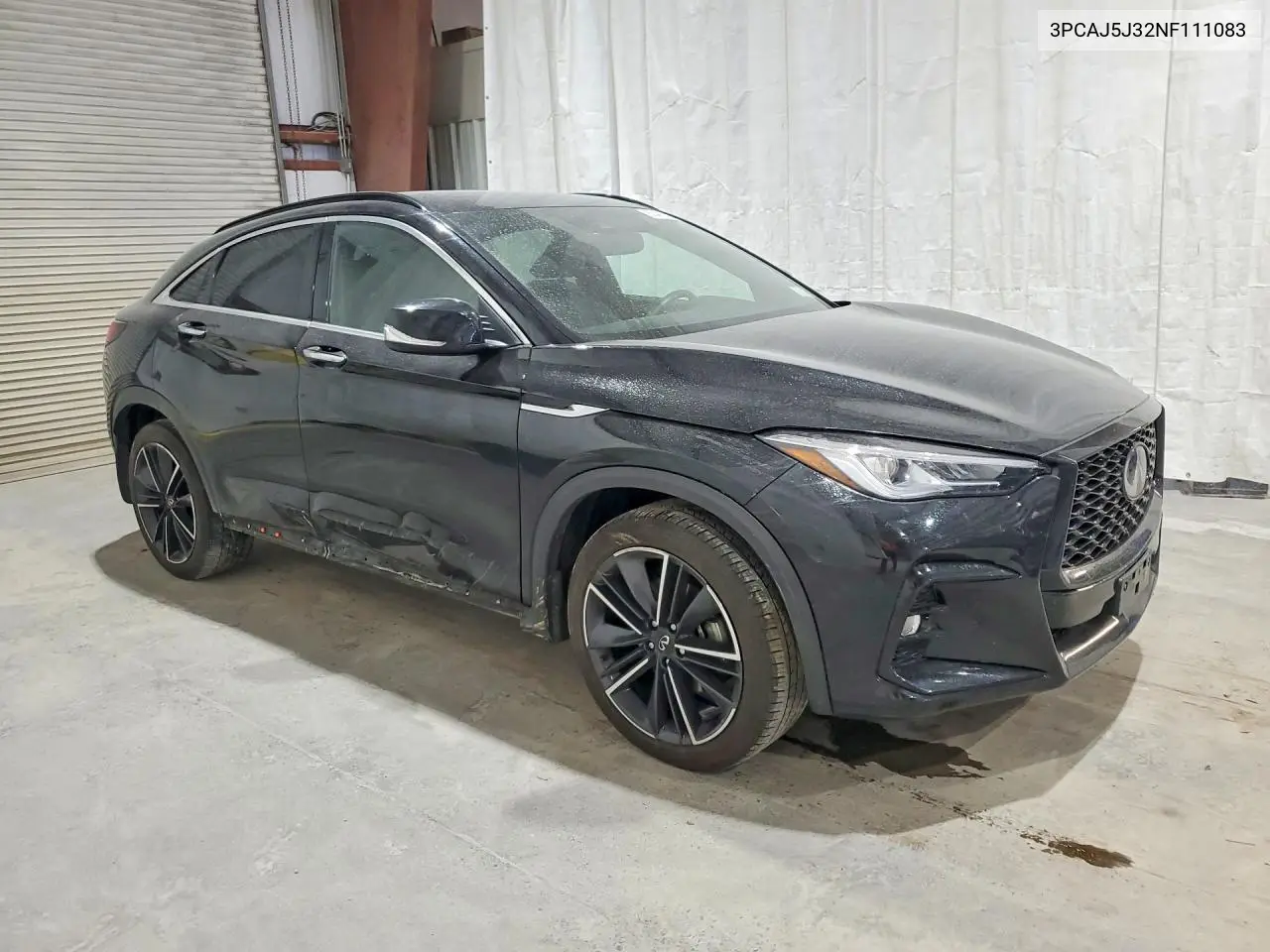 2022 Infiniti Qx55 Luxe VIN: 3PCAJ5J32NF111083 Lot: 60403856