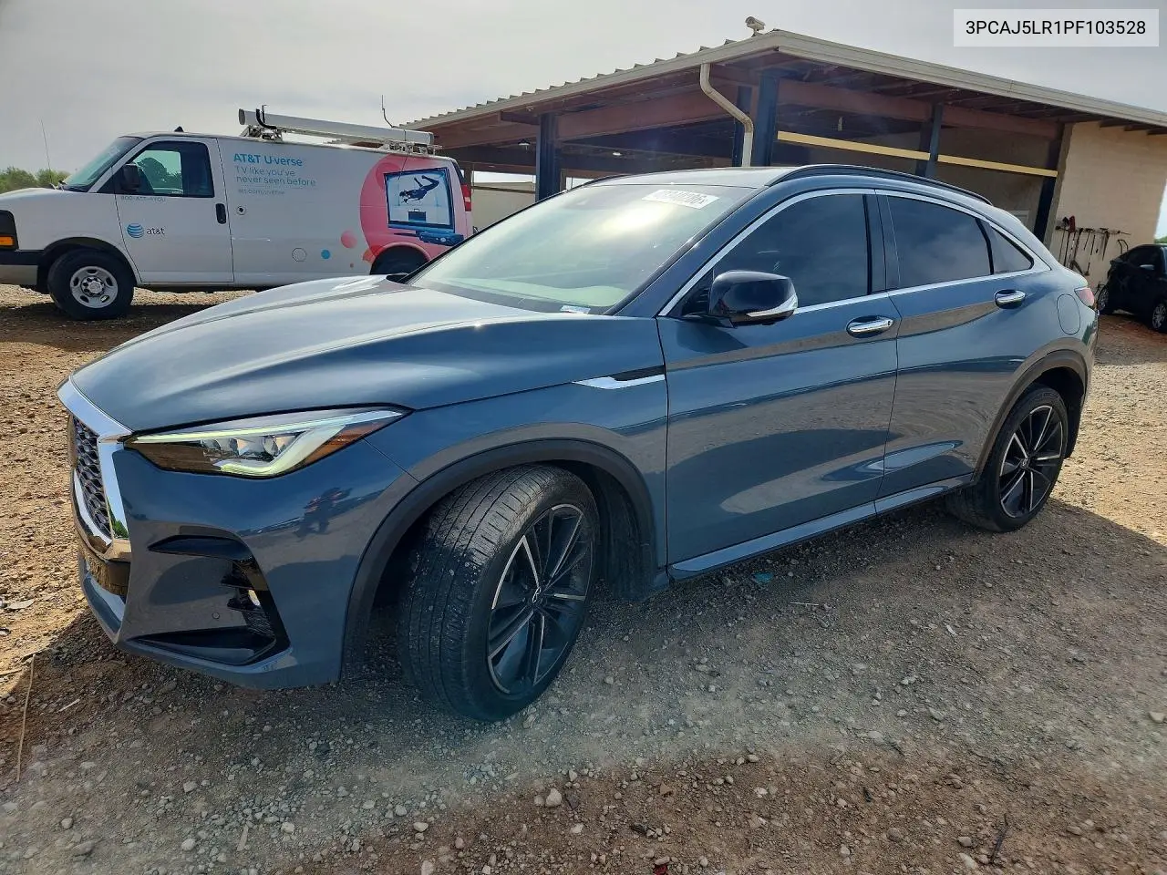 2023 Infiniti Qx55 Sensory VIN: 3PCAJ5LR1PF103528 Lot: 48340286