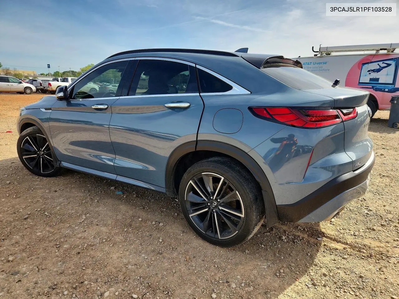 2023 Infiniti Qx55 Sensory VIN: 3PCAJ5LR1PF103528 Lot: 48340286