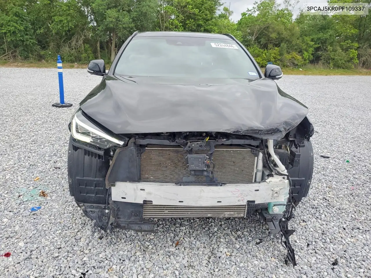 2023 Infiniti Qx55 Essential VIN: 3PCAJ5KR0PF109337 Lot: 52244846