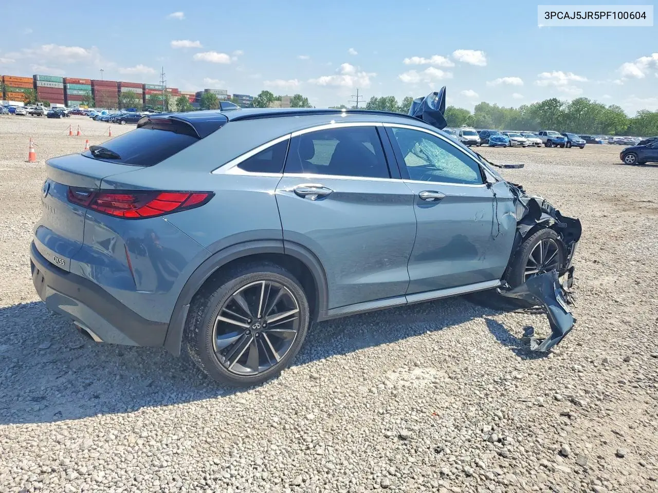 2023 Infiniti Qx55 Luxe VIN: 3PCAJ5JR5PF100604 Lot: 54091026