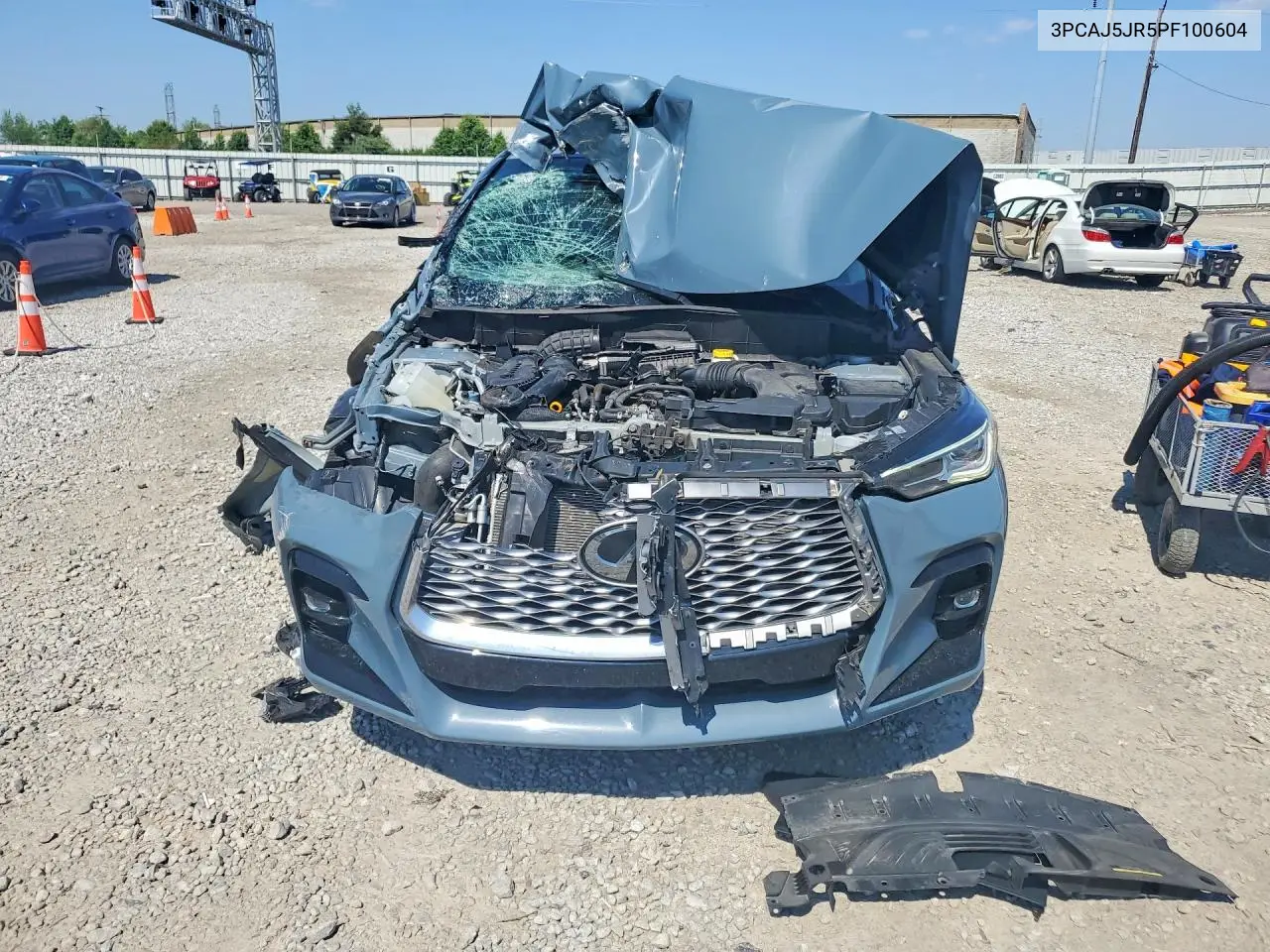2023 Infiniti Qx55 Luxe VIN: 3PCAJ5JR5PF100604 Lot: 54091026