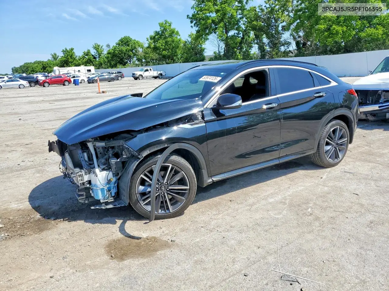 2023 Infiniti Qx55 Luxe VIN: 3PCAJ5JR5PF106595 Lot: 55965456