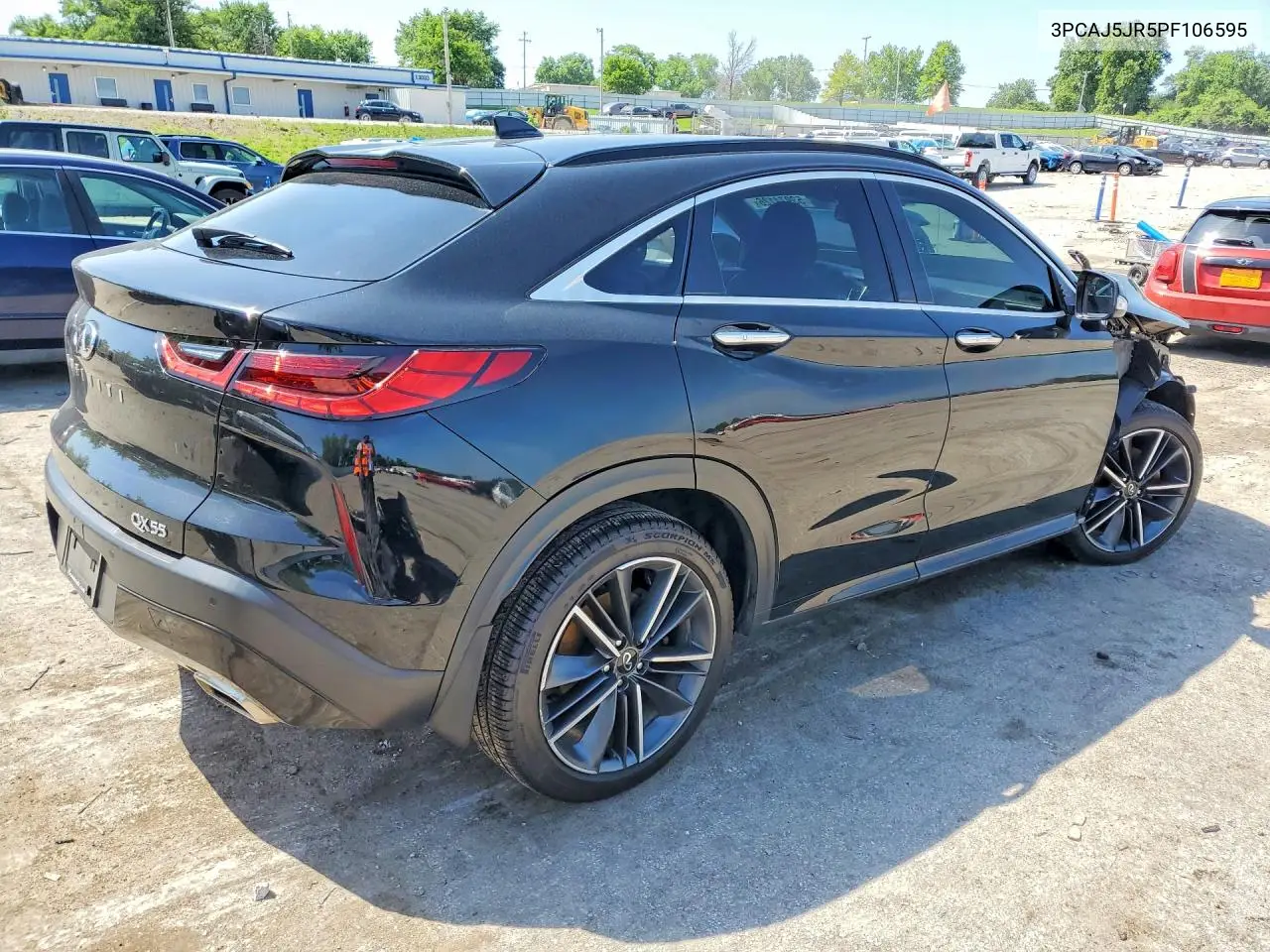 2023 Infiniti Qx55 Luxe VIN: 3PCAJ5JR5PF106595 Lot: 55965456