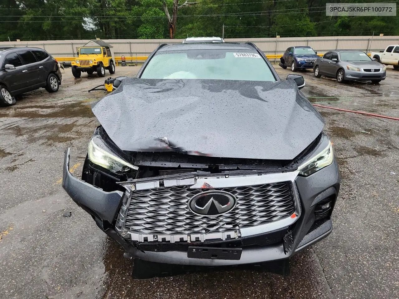2023 Infiniti Qx55 Essential VIN: 3PCAJ5KR6PF100772 Lot: 57883796
