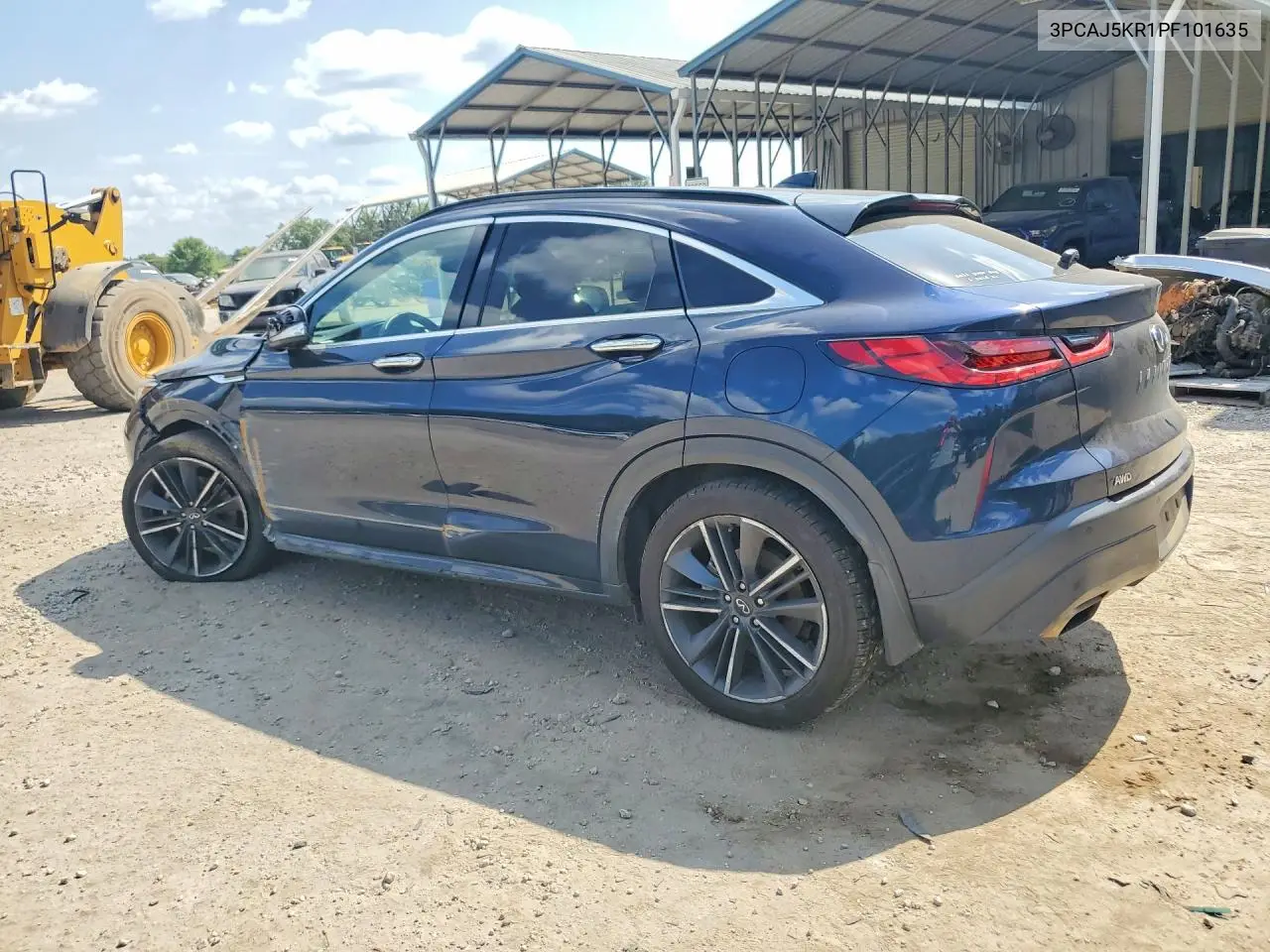 2023 Infiniti Qx55 Essential VIN: 3PCAJ5KR1PF101635 Lot: 58808906