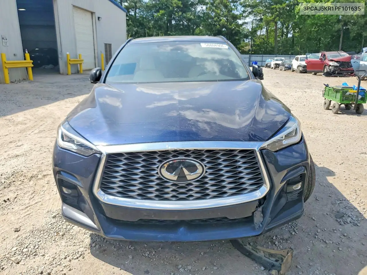 2023 Infiniti Qx55 Essential VIN: 3PCAJ5KR1PF101635 Lot: 58808906
