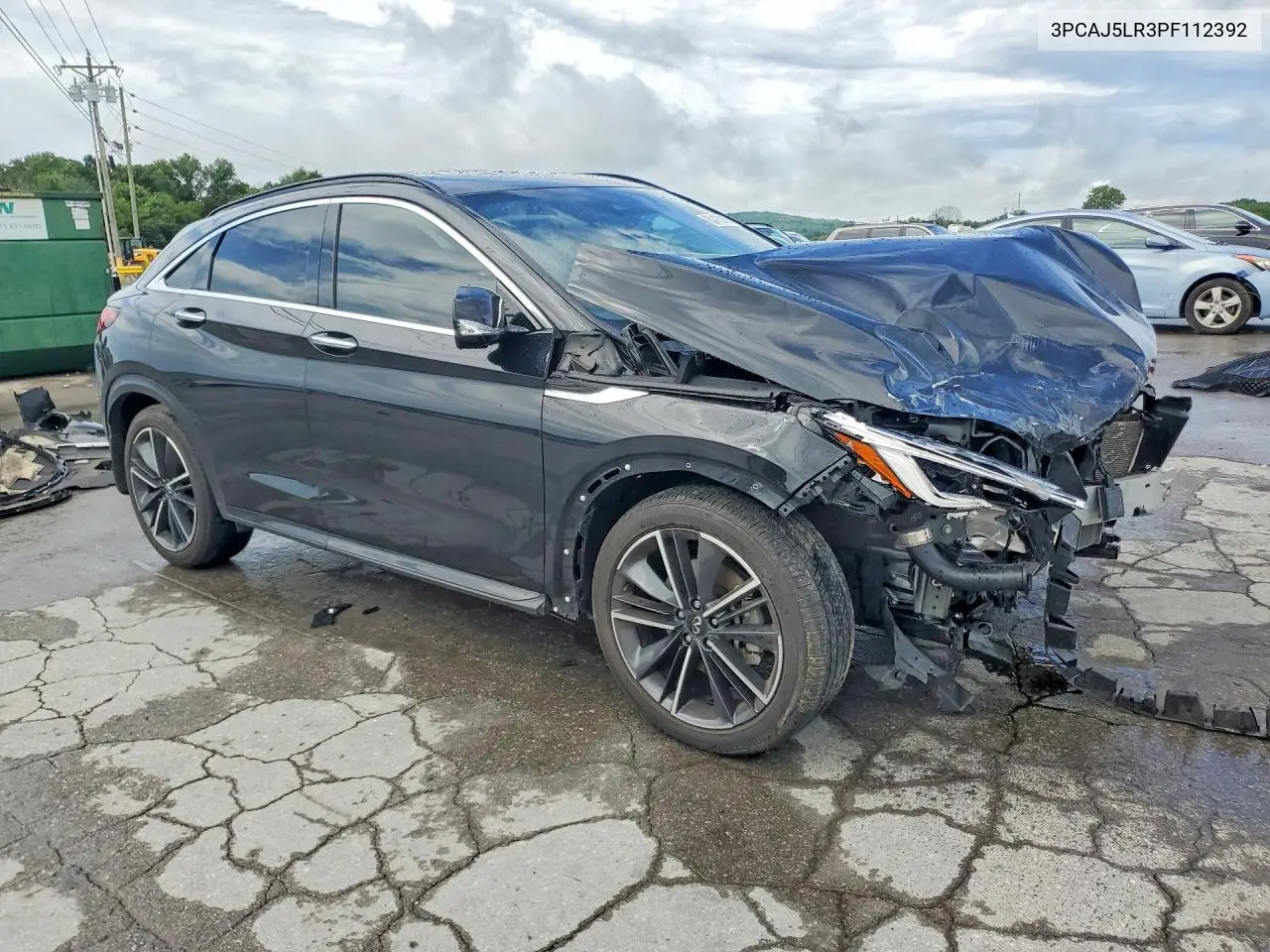 2023 Infiniti Qx55 Sensory VIN: 3PCAJ5LR3PF112392 Lot: 60473086