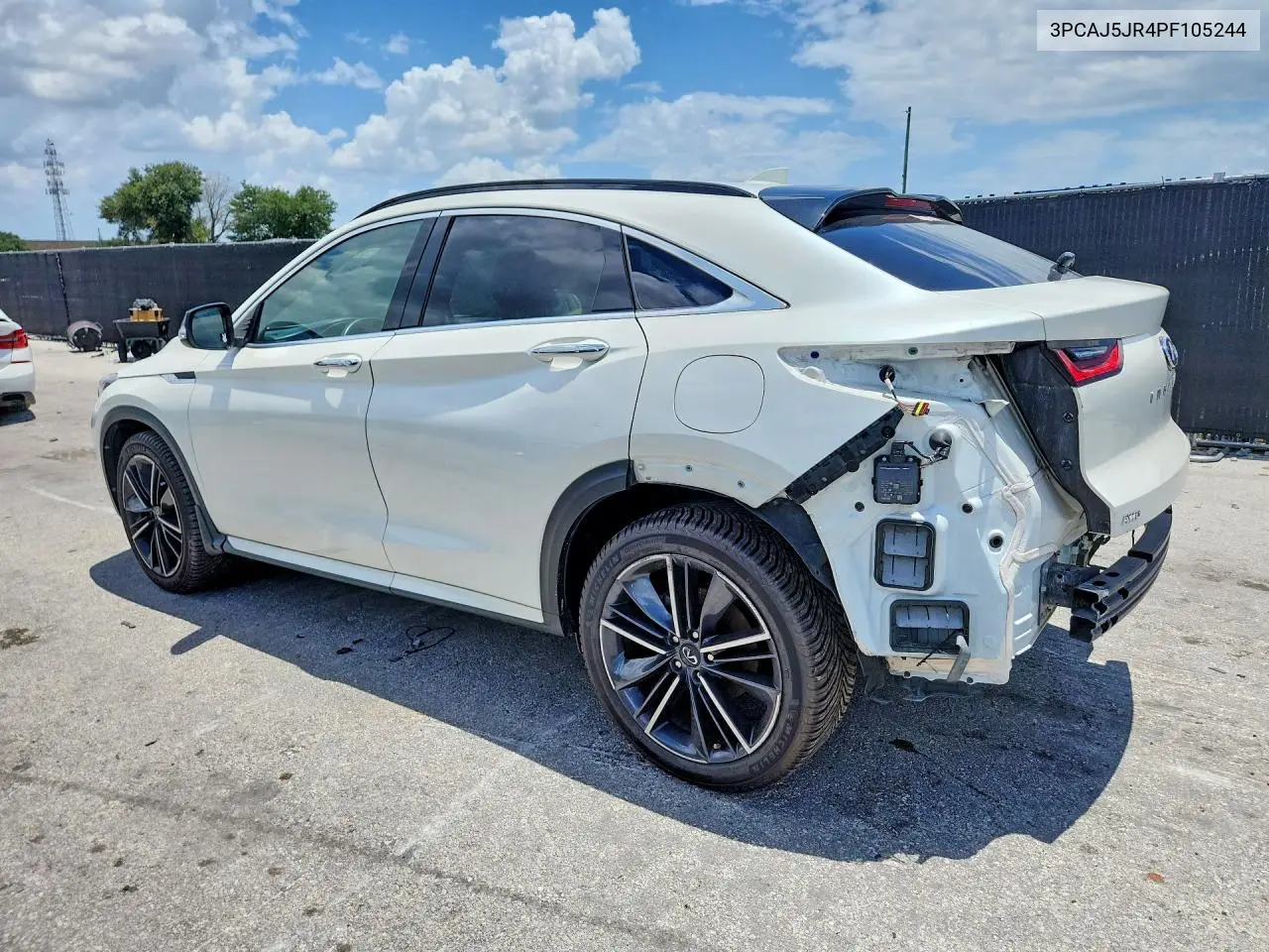 2023 Infiniti Qx55 Luxe VIN: 3PCAJ5JR4PF105244 Lot: 61217346