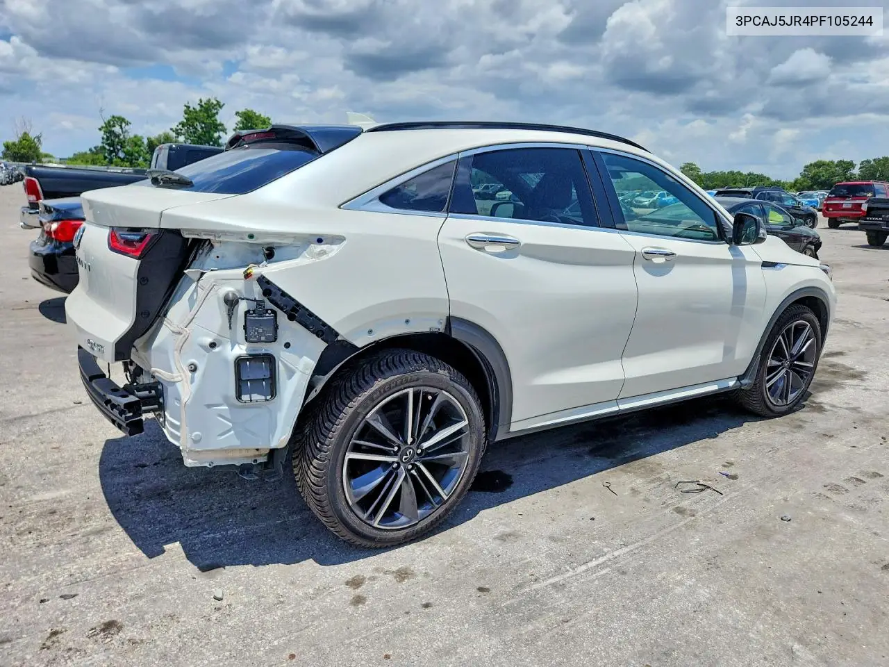 2023 Infiniti Qx55 Luxe VIN: 3PCAJ5JR4PF105244 Lot: 61217346