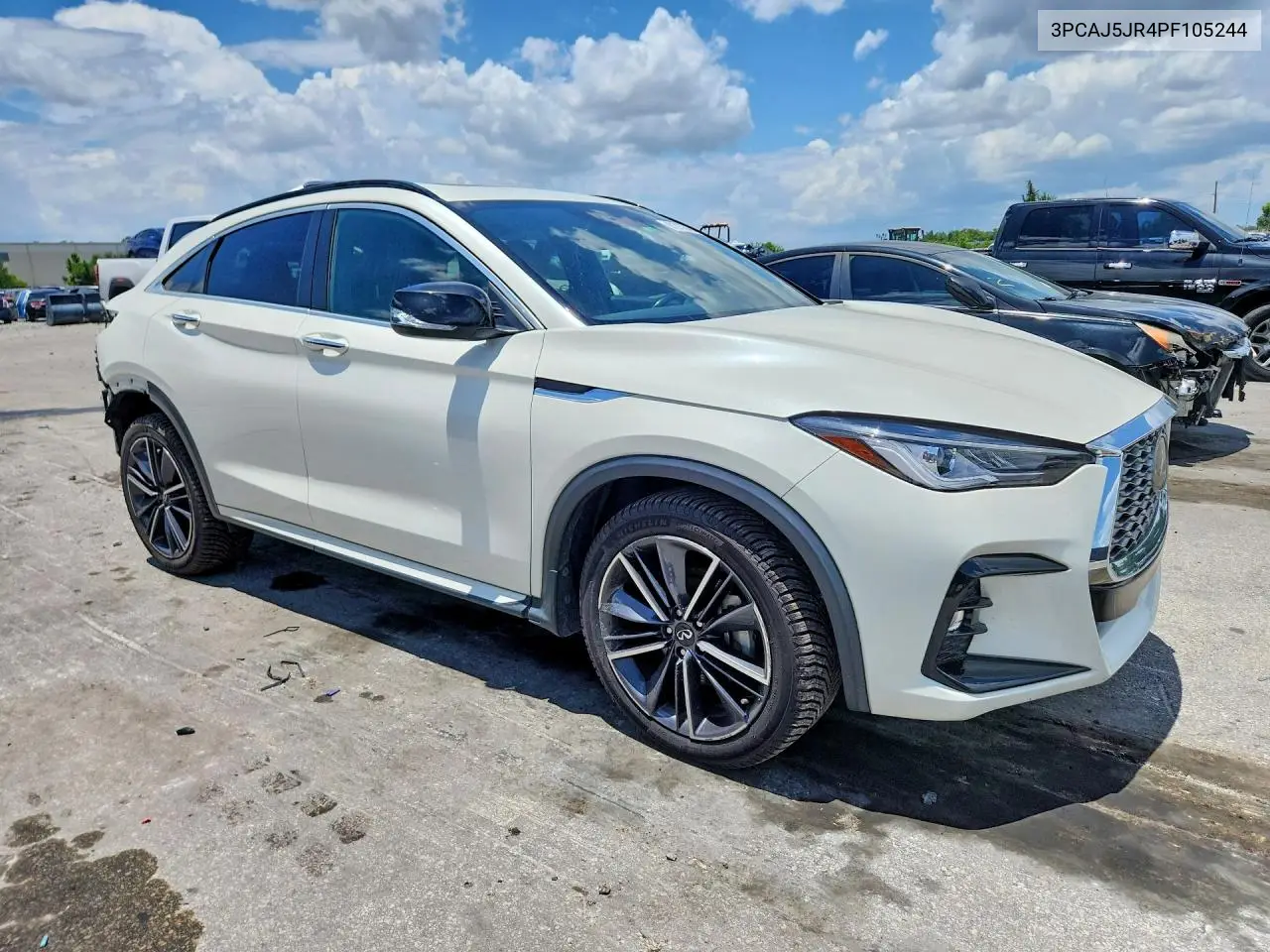 2023 Infiniti Qx55 Luxe VIN: 3PCAJ5JR4PF105244 Lot: 61217346
