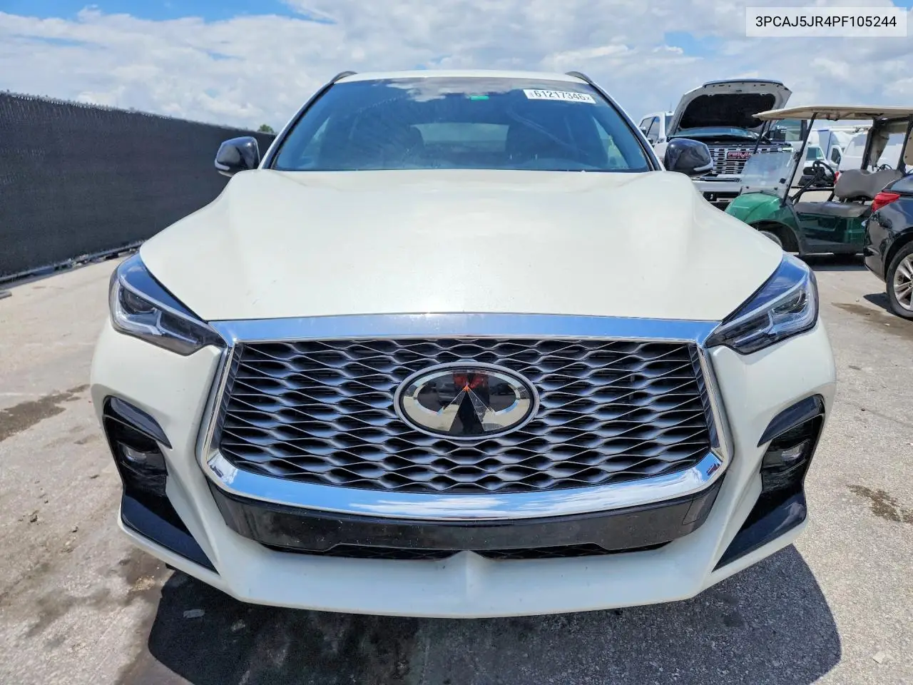 2023 Infiniti Qx55 Luxe VIN: 3PCAJ5JR4PF105244 Lot: 61217346