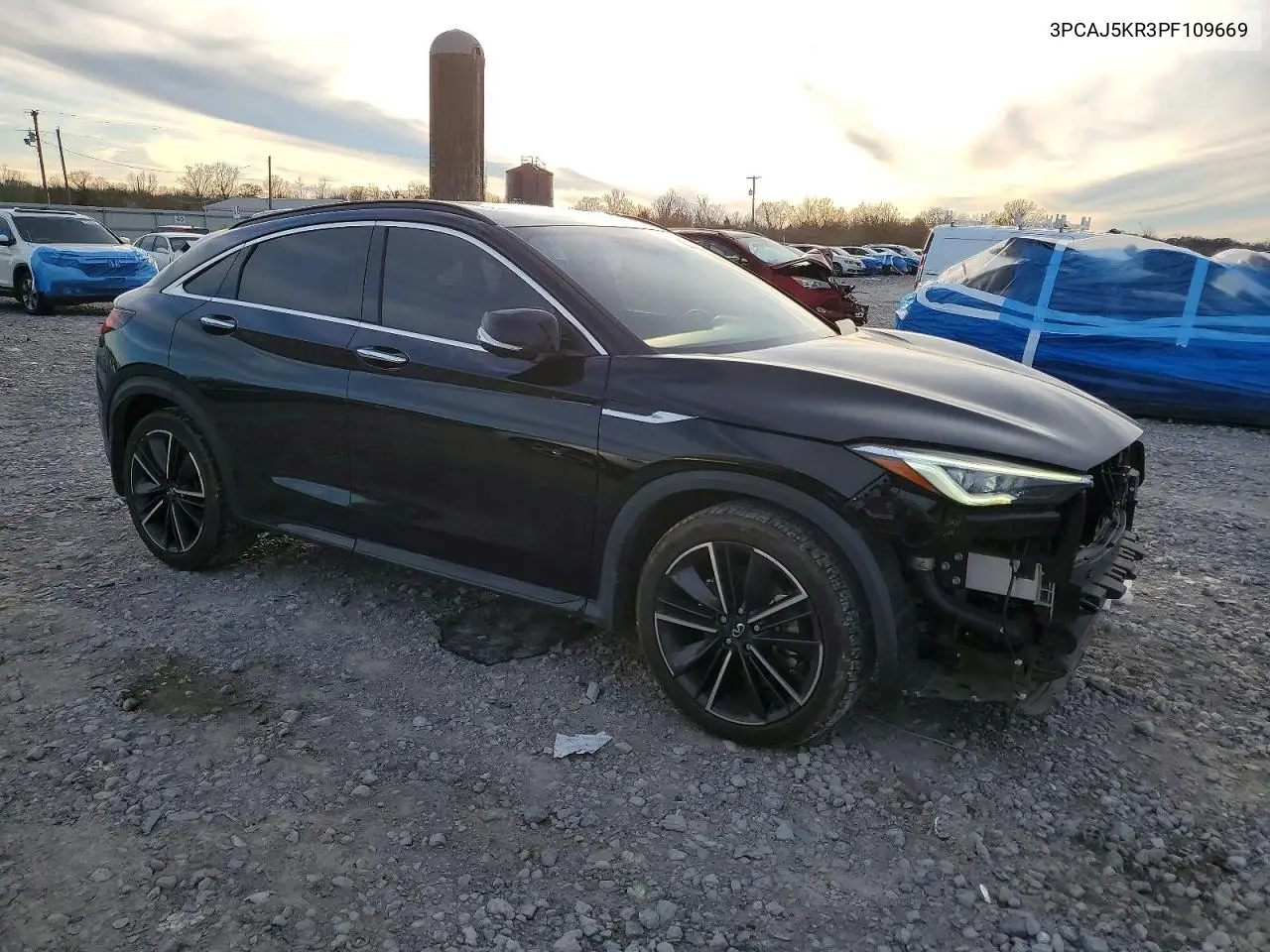 2023 Infiniti Qx55 Essential VIN: 3PCAJ5KR3PF109669 Lot: 72137945